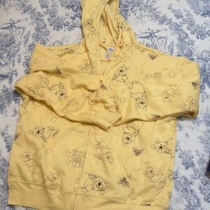 Disney Winnie the Pooh Yellow Hoodie